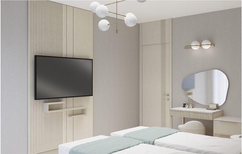 Residence 01 — interior render