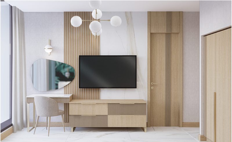 Residence 02 — interior render