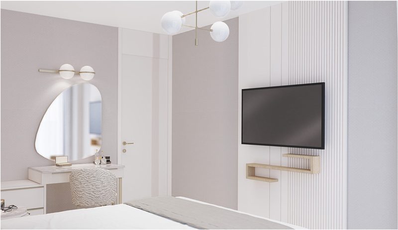 Residence 03 — interior render