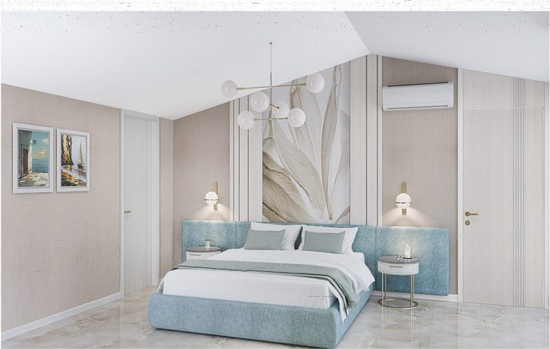 Residence 04 — interior render
