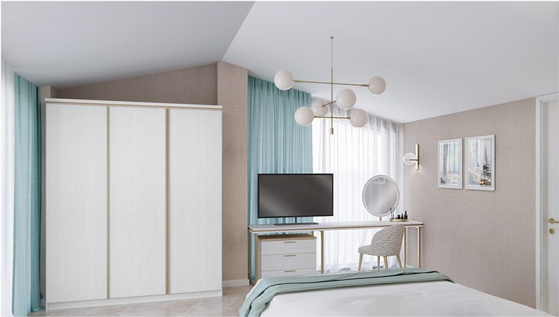 Residence 04 — interior render