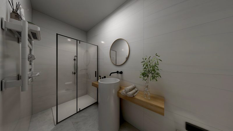 Residence 06 — interior render